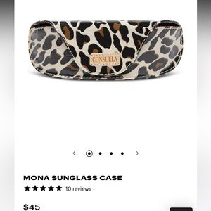 Mona Sunglass Case by Consuela.
